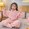 Winter thick warm flannel pajamas for kids - PMMNAPOLES