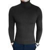 Men's slim fit turtleneck sweater