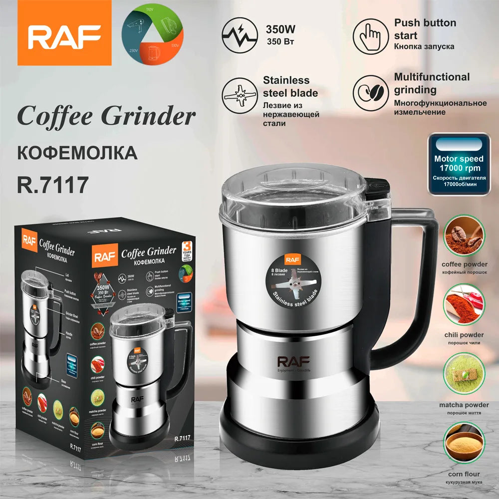 High power electric coffee grinder