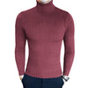 Men's slim fit turtleneck sweater