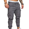 Men's adjustable drawstring pocket pants