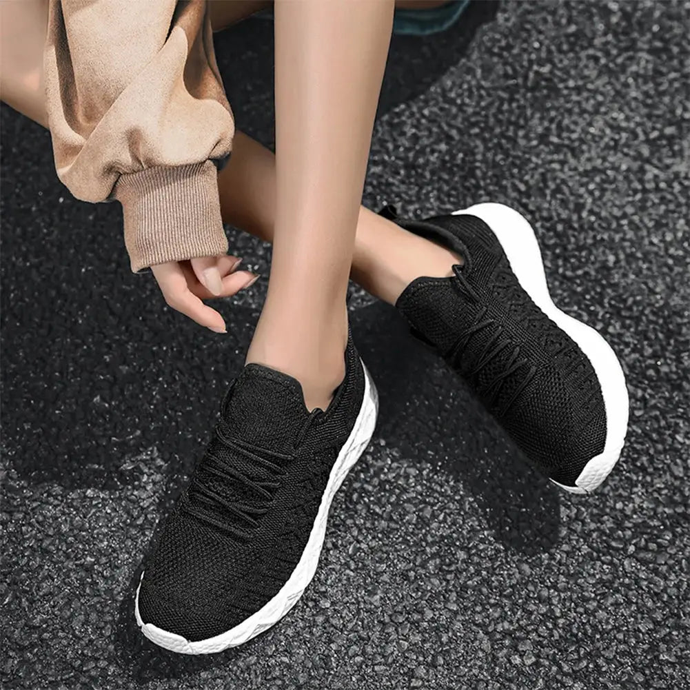 Breathable Running Sneakers – Air Mesh Athletic Shoes for Men & Women – Lightweight, Comfortable for Workout & Trekking