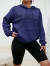 Navy Los Angeles hoodie for women