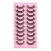 10 pairs of 3D mink eyelashes - PMMNAPOLES