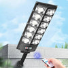 Solar LED outdoor light with remote control