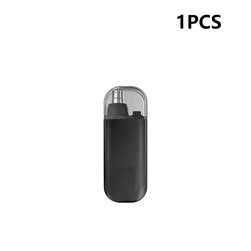 Electric nose hair trimmer, 7000 RPM motor, dual-edge blades, USB rechargeable, painless grooming (1–5 pcs)