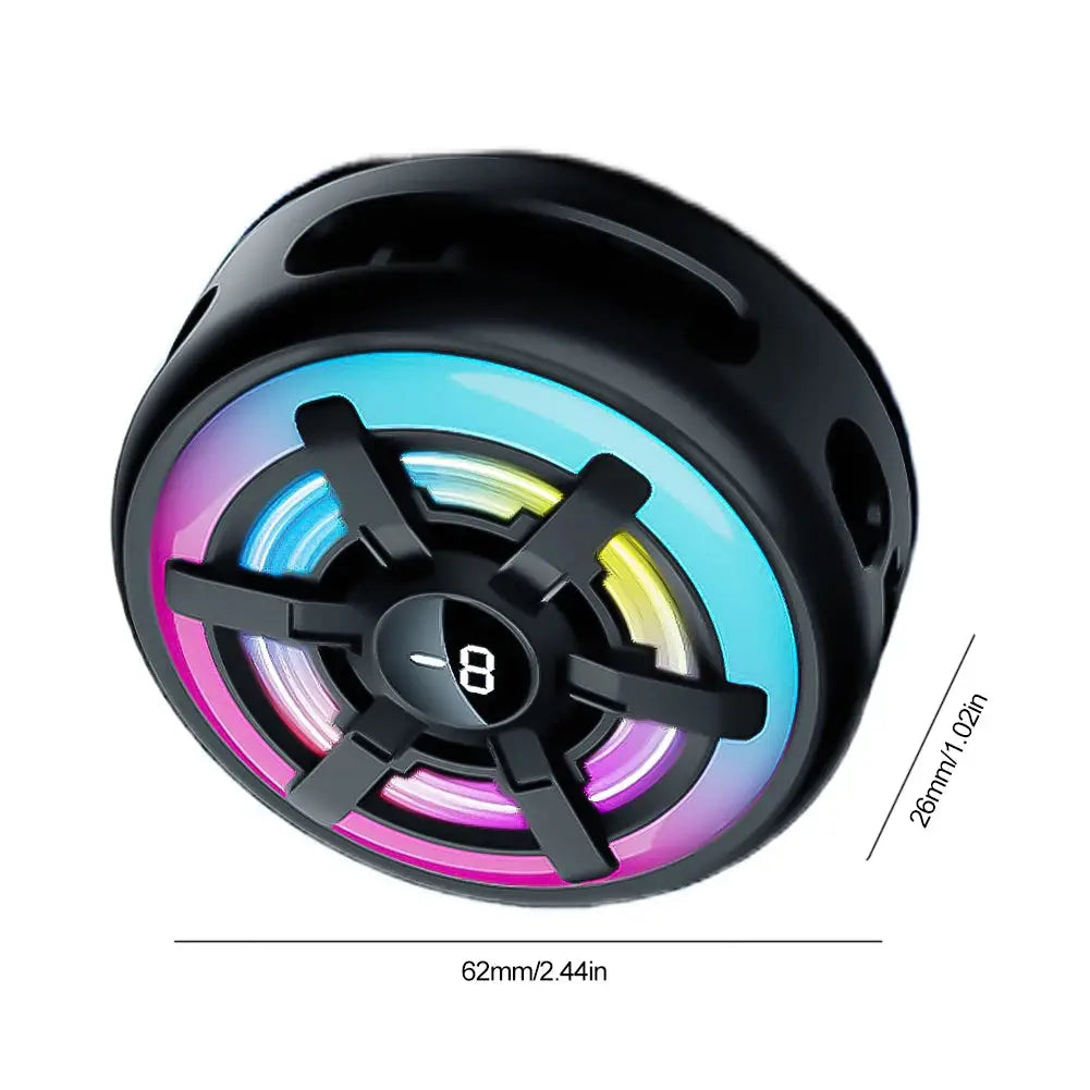 Phone Cooler, Semiconductor Radiator Fan for Gaming and Large-Screen Smartphones, Silent USB-Powered