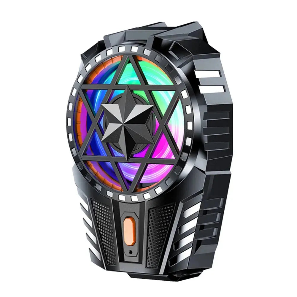 Rechargeable Phone Cooler with Three Speed Back Clip Fan