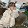 Integrated faux rabbit fur jacket - PMMNAPOLES