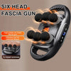 Fascia gun with head relaxation massage