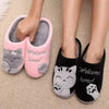 Warm winter slippers for women