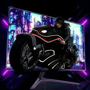 GreBear 24" IPS FHD 1080p Monitor – Ultra-Slim LED Screen, 5ms GTG, 99% sRGB, Low Blue Light Display