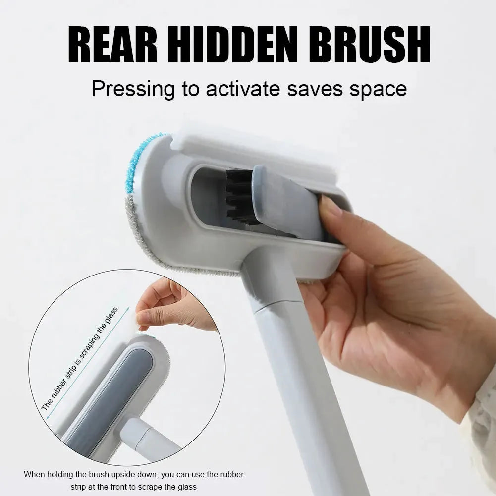 Pet Hair Remover Brush with Long Handle Multi Surface Design