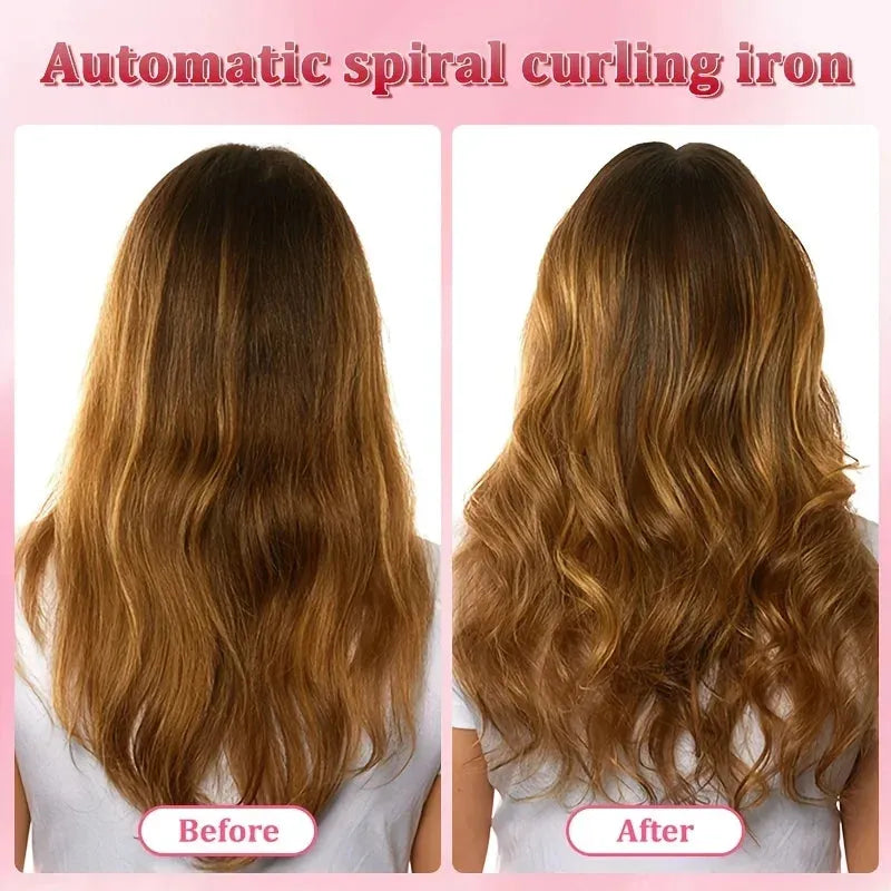 2 in 1 Hair Straightener with Ceramic Automatic Curling