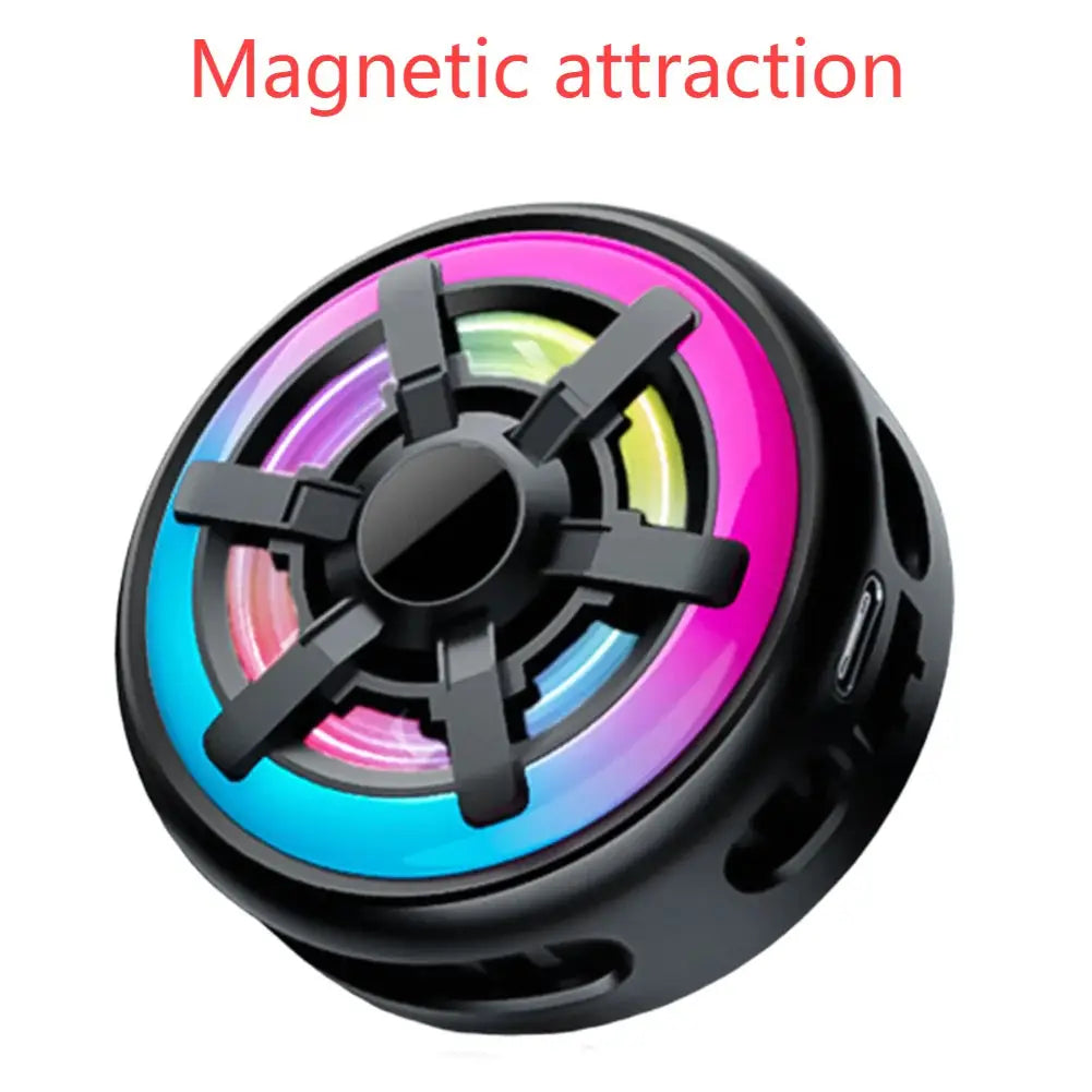 Phone Cooler, Semiconductor Radiator Fan for Gaming and Large-Screen Smartphones, Silent USB-Powered