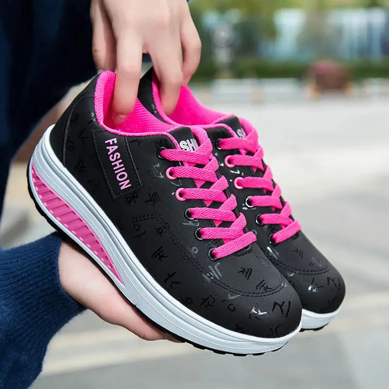 Women’s Walking Sneakers | Lightweight Air-Cushion Tennis Shoes for All-Day Comfort