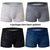 Updated 4 Pack Men's Fashion Boxer Briefs