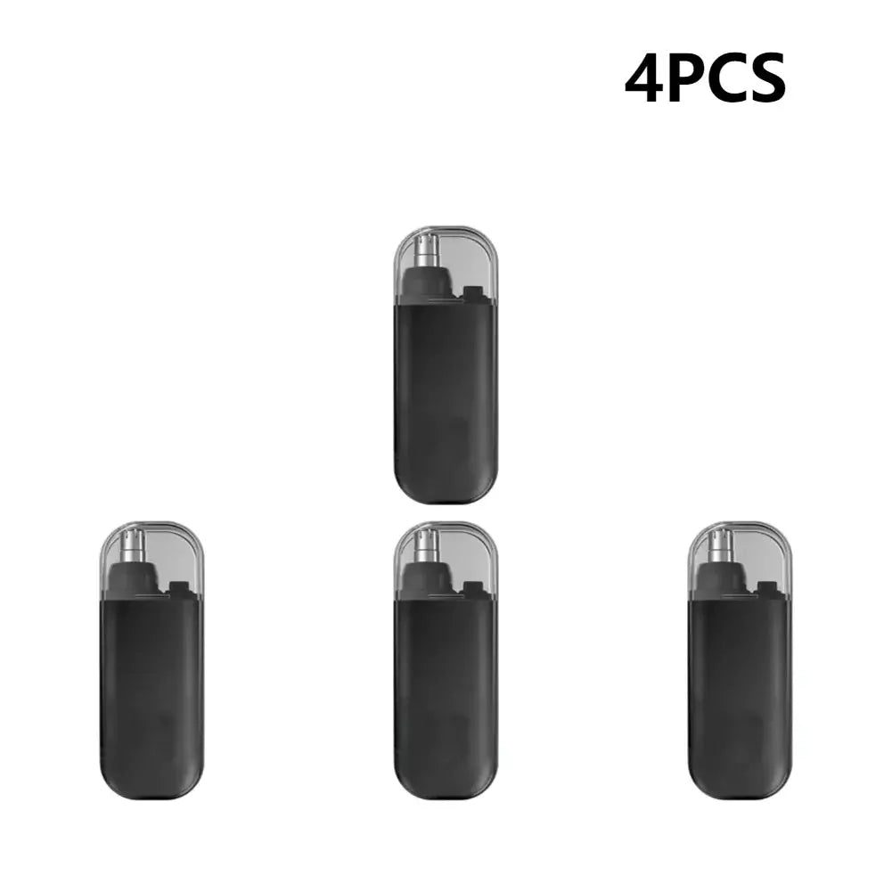Electric nose hair trimmer, 7000 RPM motor, dual-edge blades, USB rechargeable, painless grooming (1–5 pcs)
