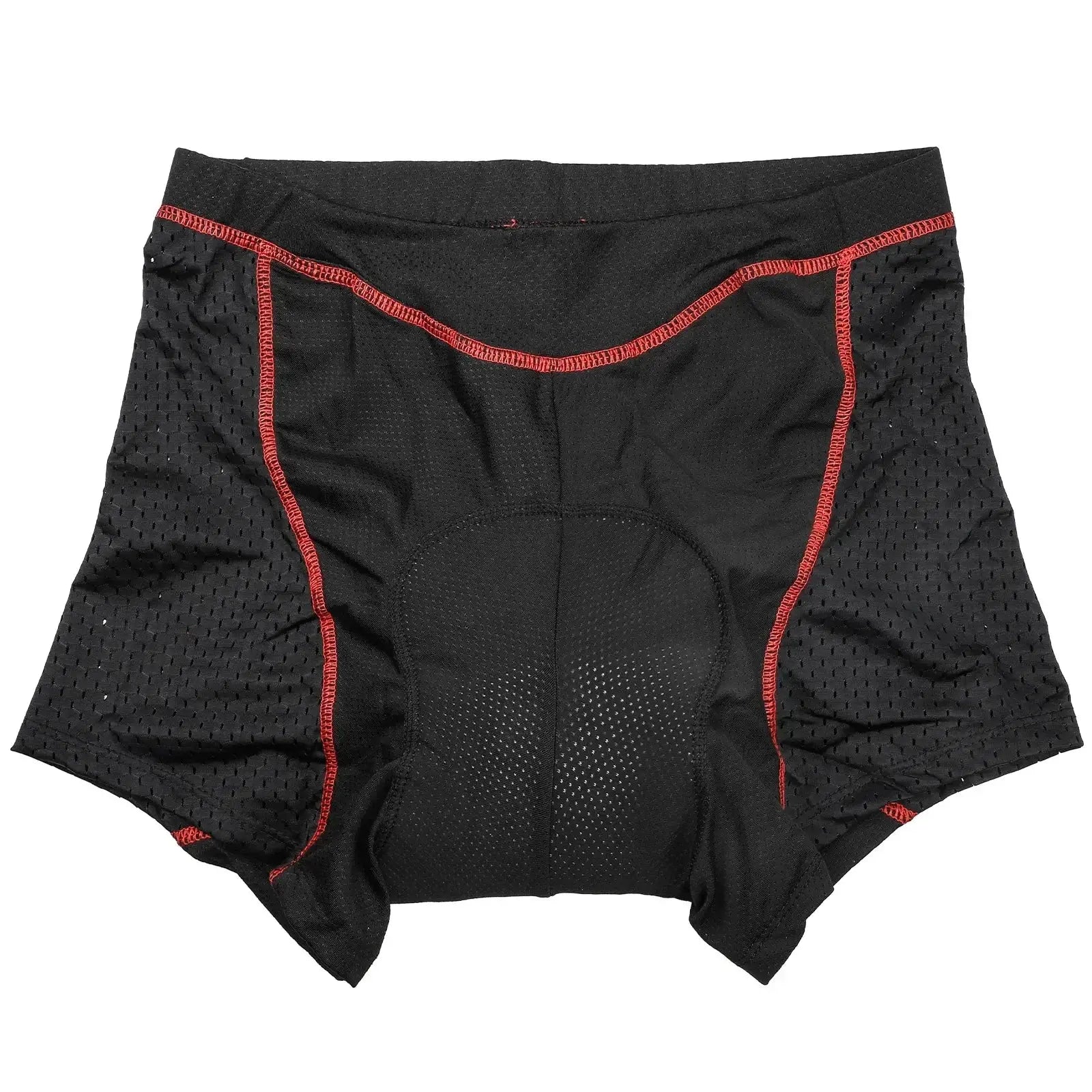 Men’s padded cycling underwear shorts with gel cushion, shockproof and breathable for MTB and road bike riding