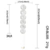 CR-BL005 clear beaded dildo 22.5cm