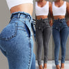 Women's high waisted jeans