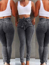 Women's high waisted jeans