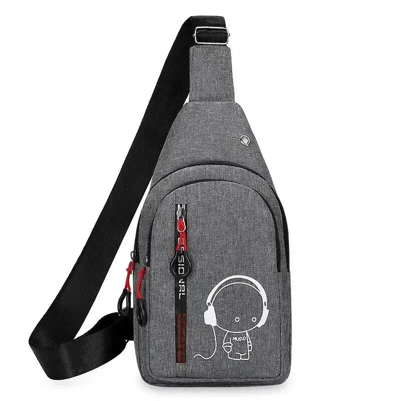 Men’s Crossbody Bag Lightweight Chest Sling