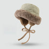 Fluffy Faux Fur Bucket Hat