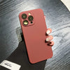 Matte red phone cover