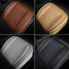 Four leather car front seat covers in brown, beige, gray, and black