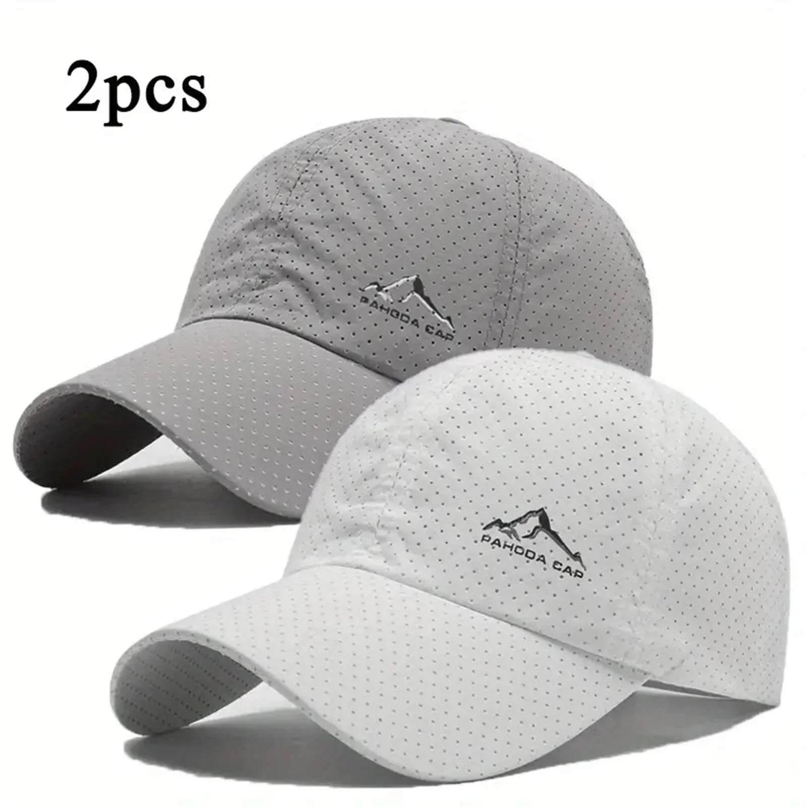 Unisex Quick Dry Breathable Caps for Outdoor Sports Set