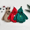 Christmas Embroidered One Piece Baby Bodysuit