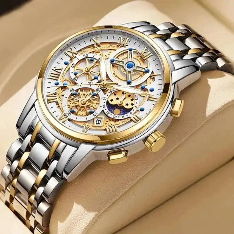 Men's  Quartz Watch – Waterproof Business Sport Style with Fashion Design