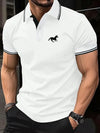 Men's polyester polo shirt