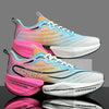 Colorful carbon plate marathon running shoes for men and women