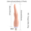 F07 tongue dildo 23.5cm