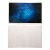 Blue galaxy laptop protective skin