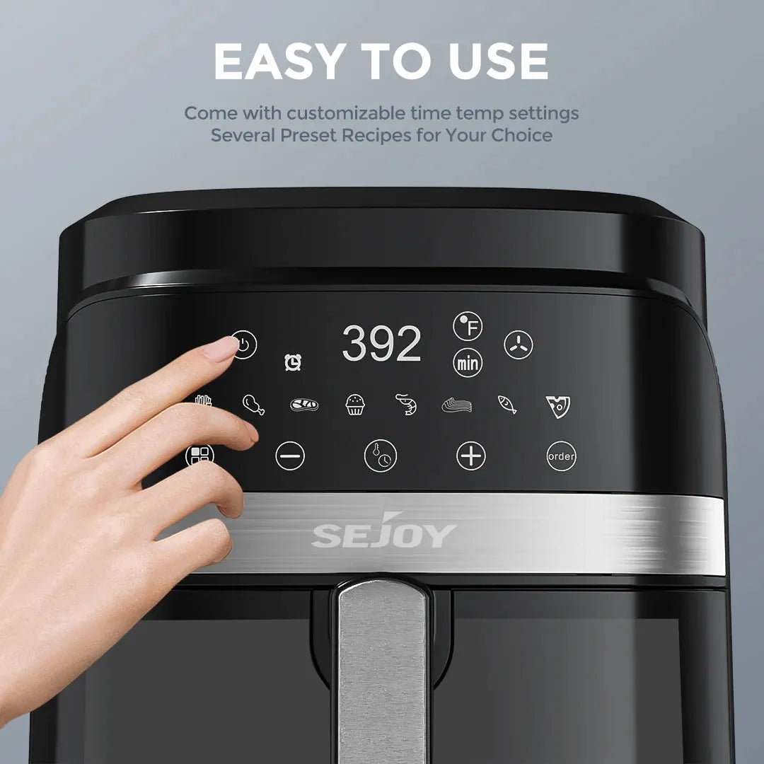 Air Fryer 8 in 1 Electric 6L Oil Free Cooking Oven