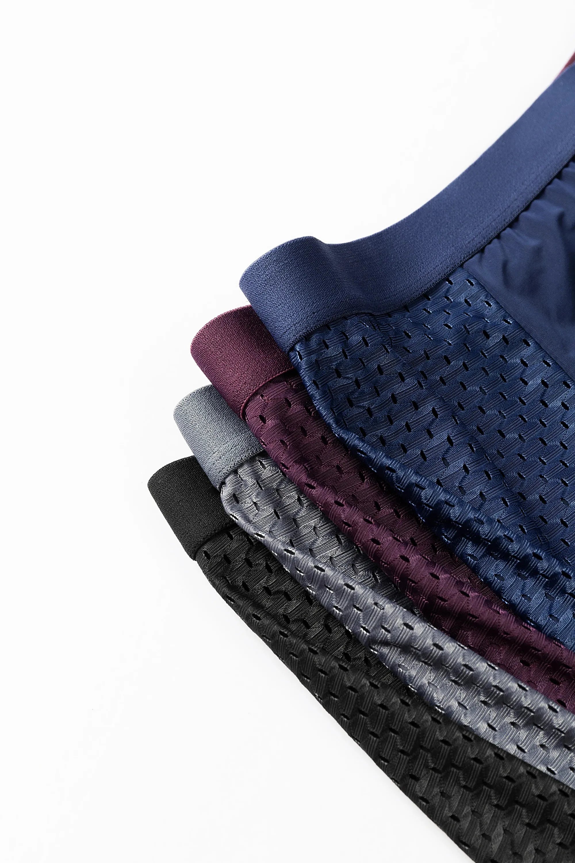 Boxer Briefs Men 4 Pack Ice Silk Breathable Athletic Comfort