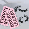 10 pairs of 3D mink eyelashes - PMMNAPOLES