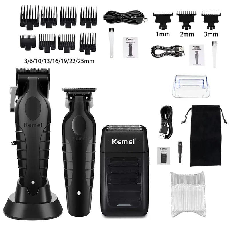 Professional hair clipper kit