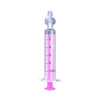 Single pink 10ml nasal washer syringe