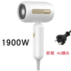 1900W white hair dryer with European AU plug