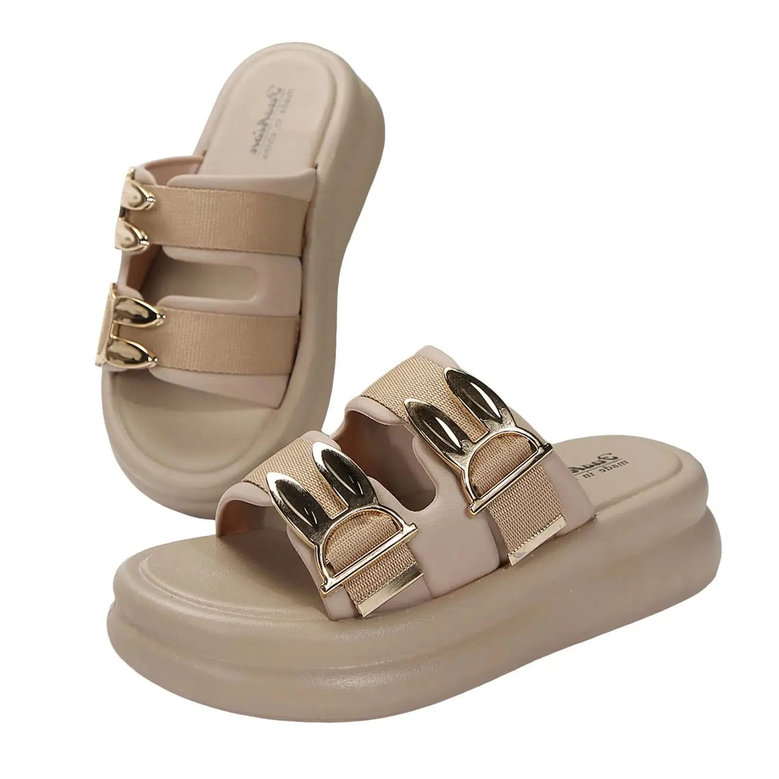 Elegant heeled sandals for women, stylish summer footwear for beach and casual occasions