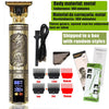 Metal T9 Cordless Hair Shaver, dragon design, 180 min endurance