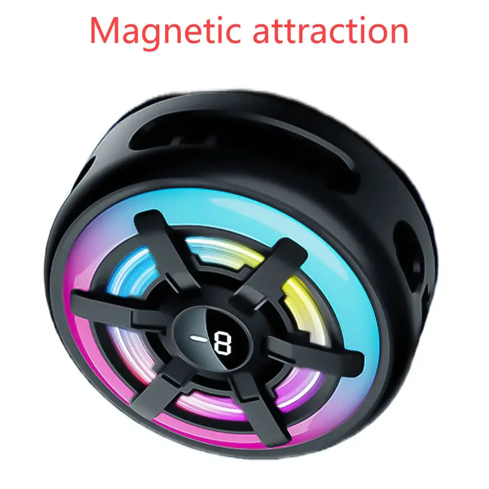 Phone Cooler, Semiconductor Radiator Fan for Gaming and Large-Screen Smartphones, Silent USB-Powered