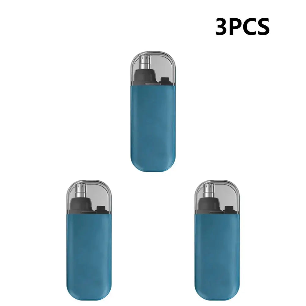 Electric nose hair trimmer, 7000 RPM motor, dual-edge blades, USB rechargeable, painless grooming (1–5 pcs)