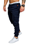 Men's multi-pocket pants