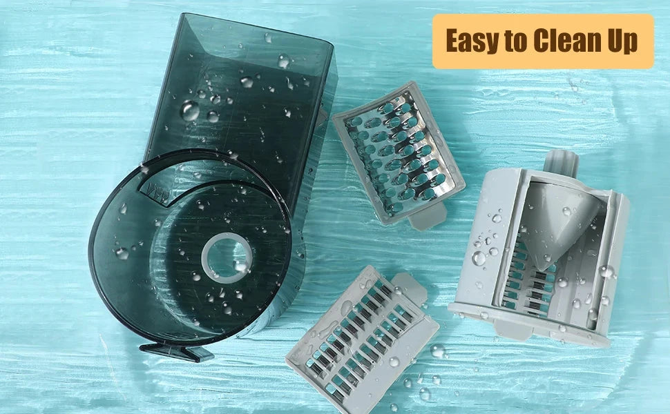 Electric Food Processor with Cheese Grater and Slicer