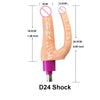 D24 shock double dildo 24.5cm